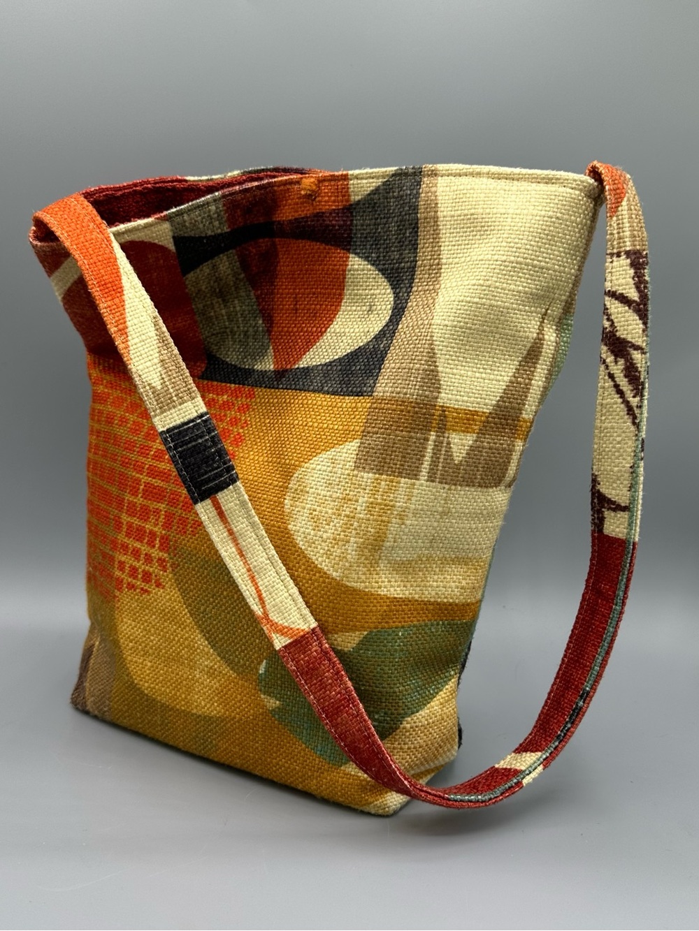 One-of-a-Kind Linen Custom Made Tote